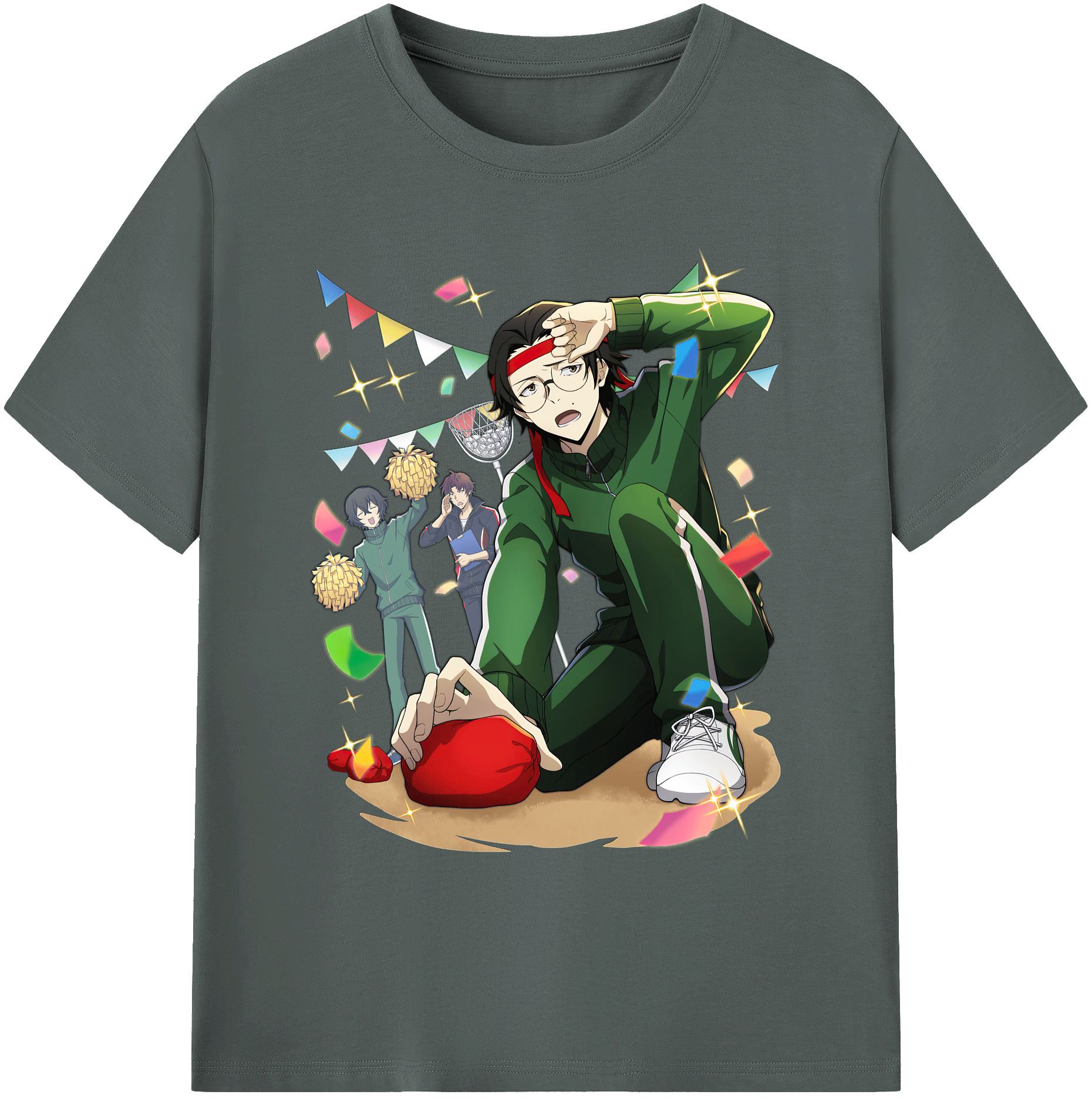 （画像用） 文豪ストレイドッグス Bungo Stray Dogs 綿100％ メンズ半袖Tシャツ｜肌触りやわらか＆通気性